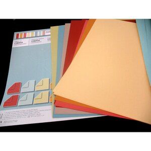 Creative Memories Lg  Perfect Fit Cabana Designer Print/ Monochromatic 21 Pgs #2